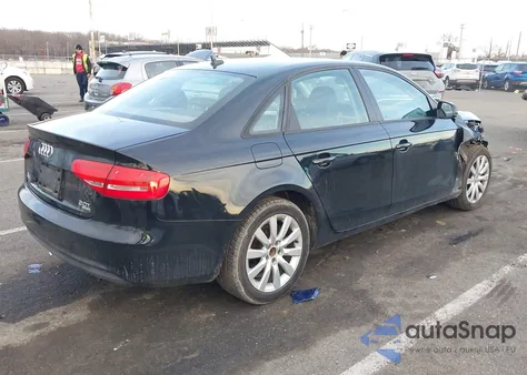 2013 Audi A4 2.0T Premium from USA, damaged, VIN WAUBFAFL9DN036662